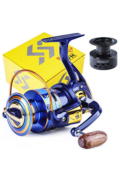 Choice بكرة غزل معدنية من سلسلة Sougayilang 1000-7000، 12BB، نسبة تروس 5.2:1/...