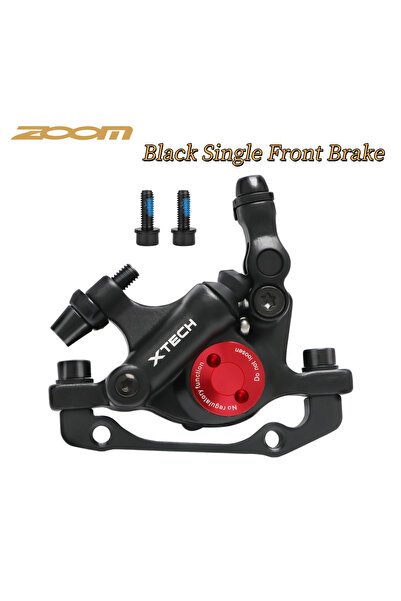 Choice فرامل قرص هيدروليكية أمامية سوداء من ZOOM XTECH HB100 MTB، سلك سحب قاب...