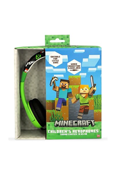 OTL Technologies Ενσύρματα ακουστικά με μικρόφωνο OTL Technologies Minecraft Creeper για παιδιά