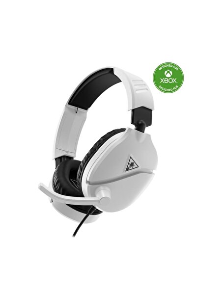 Turtle Beach Căști de gaming Recon 70X pentru Xbox Series X, S, Xbox One, PC, mufă 3,5 mm, albe