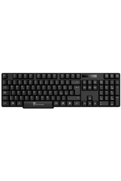 Techmade Wired Filo Black Keyboard for PC