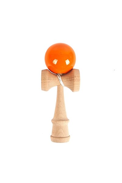 MEADE مجموعة واحدة من ألعاب كرة السيف الخشبية باللون البرتقالي، ألعاب كرة الس...