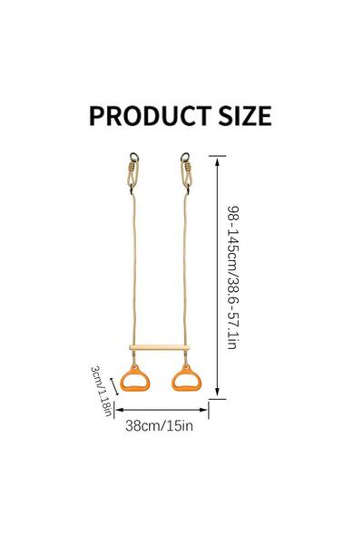 Choice شريط أرجوحة ترابيز بألوان عشوائية، معدات رياضية، حلقات شريط قابلة للتع...