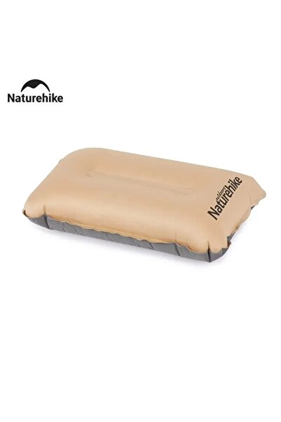Naturehike Yellow Automatic Inflatable Pillow Lunch Break Sleeping Pillow Portable Travel Travel Cam