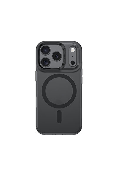 Benks iPhone 17 Pro Uyumlu Kılıf M-safe Şarj Özellikli Lucid Armor Kapak Siyah