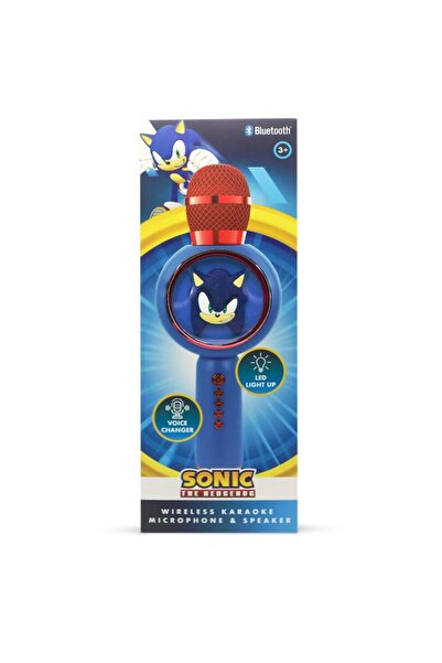 OTL New Sonic The Hedgehog Karaoke Microphone & Speaker