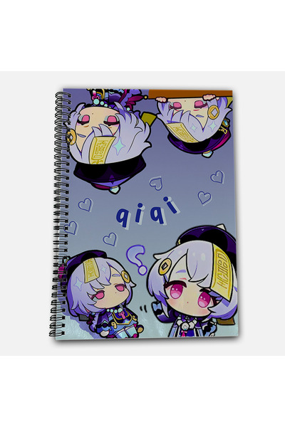 Define Moyas دفتر مدرسي جينشين إمباكت كيكي كاريلي مقاس A4، 72 ورقة، موديل 1