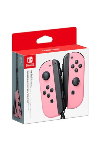 Nintendo Ζεύγος διακόπτη χειριστηρίου Joy Con, παστέλ ροζ