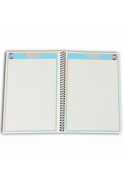 Define Moyas Genshin Impact Furina Checkered A4 School Notebook 72 Sheets Model 2