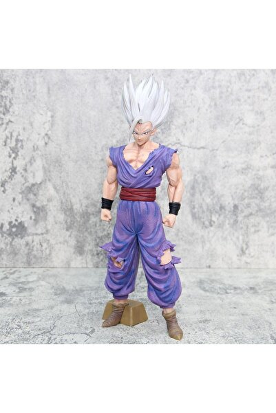 BANDAI no box 33cm Dragon Ball Z Figures Son Gohan Anime Figurine Gohan Pvc Model Statue Doll Collection De