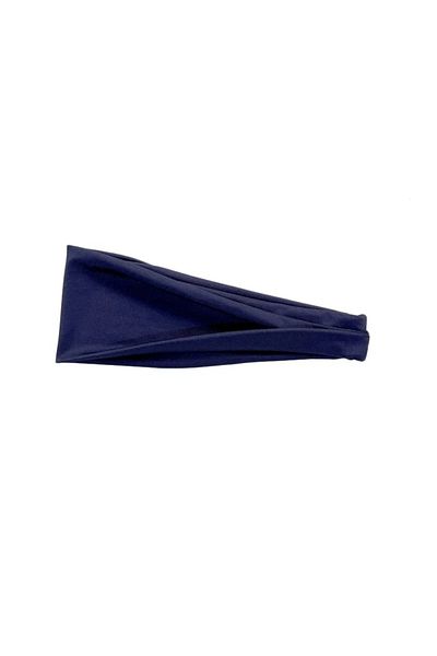Choice Dark Blue 1Pcs Men's and Women's Fitness Yoga Sweatband, Soft and Elastic Hairband, Stretching Outdo