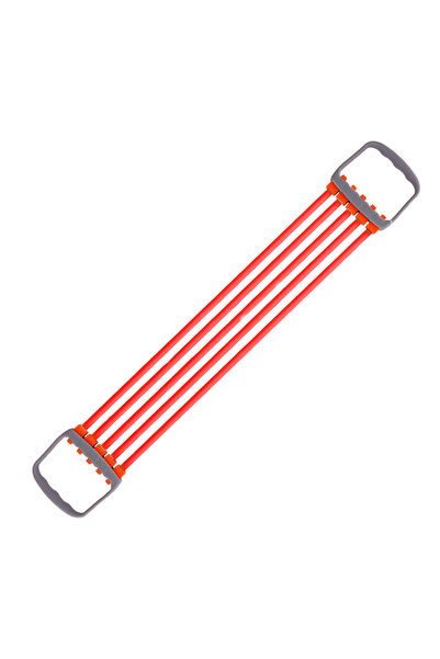 Choice Red Full Body Workout Set - Chest Expander with 5 Removable Resistance...