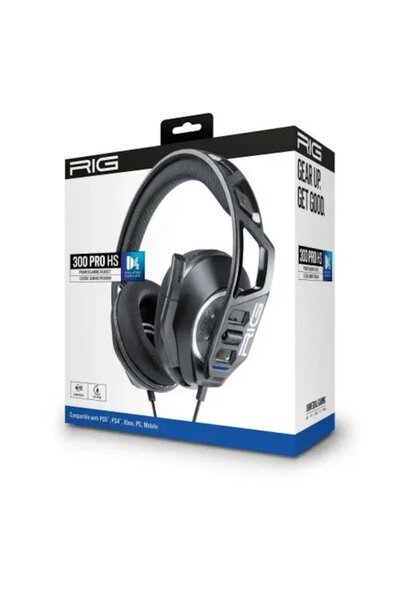 Nacon Gaming Headset, Nacon, RIG 300 PRO HS Black