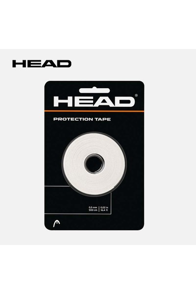 Choice WHITE HEAD Tennis Racket Frame Protection Tape Tennis Racket Head Protector