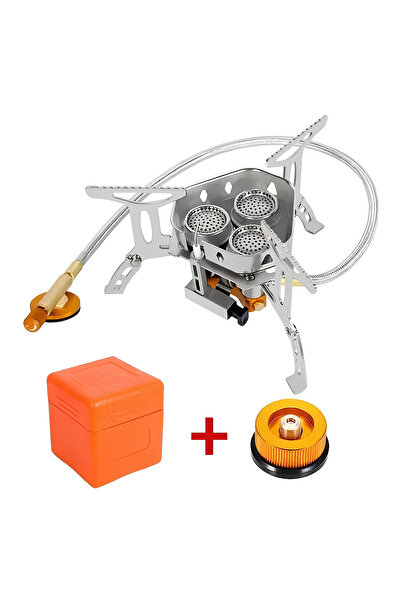 SpectrumPoint Camping stove, Power 6800W, Windproof, Suitable for hiking and ...