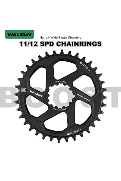 Choice 36T Narrow Wide Mtb Mountain Bike Chainring Boost Offset 3mm for Direc...