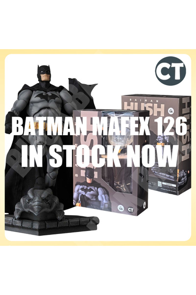 BANDAI ألعاب مافكس 126 سي تي هاش باتمان مافكس 126 مجسم باتمان مجسمات متحركة دي سي جاستس ليج هاش