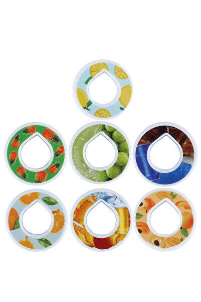 Choice 7Rings 10-1 قطعة زجاجة ماء قرون نكهة الهواء 0 قرون هواء سكر لكوب الماء...