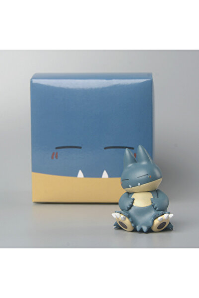 BANDAI with box 1 Pokemon Cute Snorlax Gonbe Sleeping Ver. Action Figure Toys About 5 cm Doll