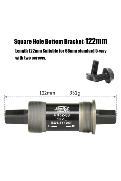 Choice 68x122mm CHIN HAUR Bike Bottom Bracket BB68 Sealed Bearing Bicycle Squ...