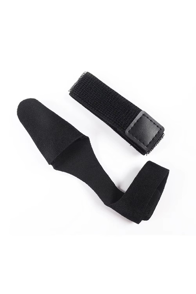 Choice A set of black Fishing rod elastic protection rod cap special rod stra...