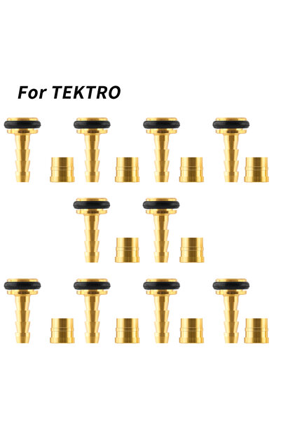 Choice لـ TEKTRO MUQZI، 10 قطع من طقم توصيل خرطوم الفرامل الهيدروليكية للدراج...