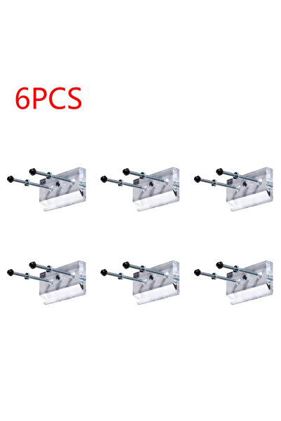 Choice 6PCS 10-1PCS Wall Mount Skateboard Display Stand Indoor Floating Skate...