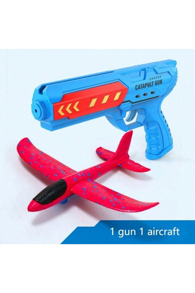 Choice طائرات منجنيق كبيرة زرقاء اللون للأطفال، طائرات إسفنجية، طائرات شراعية...