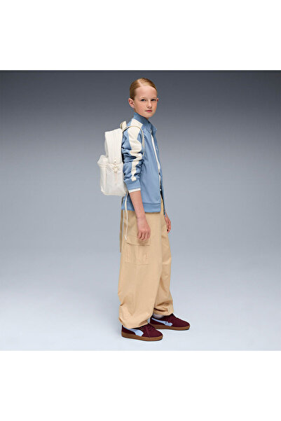 Puma Jachetă T7 Always On pentru copii, albastră, cu guler înalt