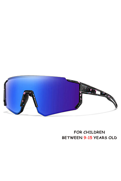 Choice نظارات ركوب الدراجات DK-M3 للشباب من سن 9 إلى 15 عامًا، نظارات شمسية ل...