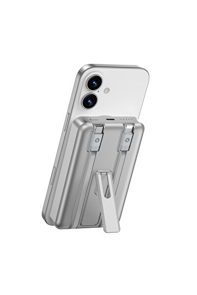 WIWU Wi-P056 Taşınabilir Wireless Şarj ve PD Hızlı Şarj Özellikli Powerbank 1...