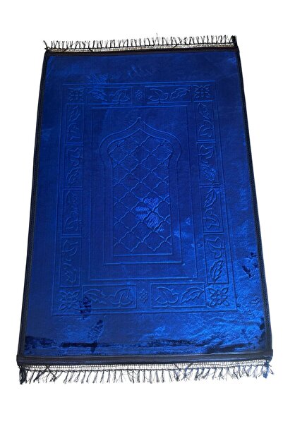 Zey-Al Hac Umre Gift Covor de rugăciune de lux, gros, moale, din pluș, bază anti-alunecare 80x120 cm