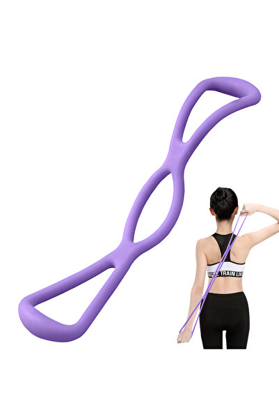 Choice شريط مقاومة مطاطي أرجواني عالي التحمل من اللاتكس للتمرين الرياضي، شريط...