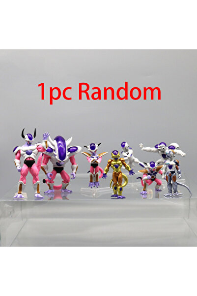 BANDAI Random 1Pcs Random one pc Dragon Ball Z Frieza PVC Action Figure Collection Model Toys 8-12cm
