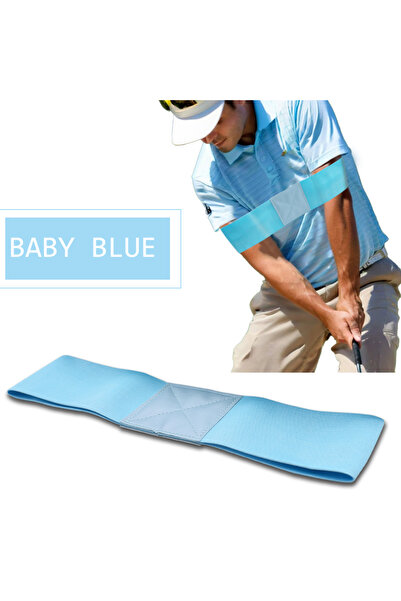 Choice Blue 1PC Professional Elastic Golf Swing Trainer Arm Band, Golf Swing Gesture Corrector For Men Wome