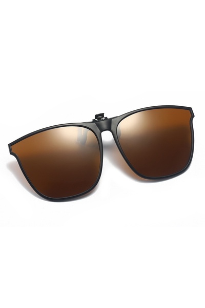 Choice Tea Color Tablets Fashionable Polarized Myopia Glasses Clip Driver's G...