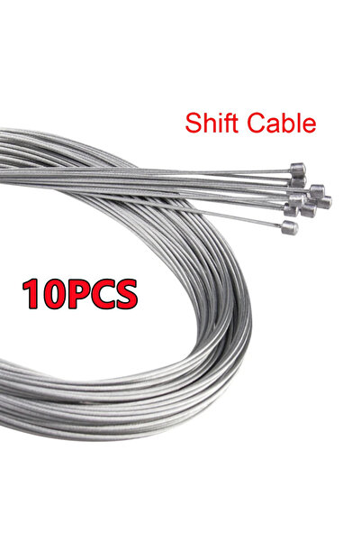 Choice 10 قطع كابلات ناقل الحركة 10/5/3/1 قطعة 2 متر خط فرامل الدراجة الجبلية...