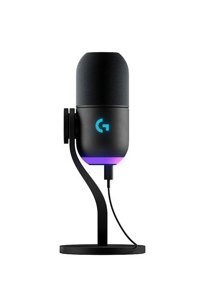 logitech Gaming Microphone Yeti GX Dynamic RGB, LIGHTSYNC - Black
