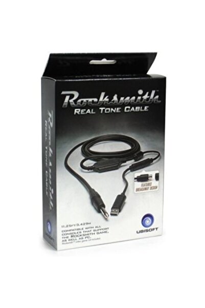 Ubisoft Rocksmith Real Tone Cable for Xbox One, PS4, Xbox 360, and PS3