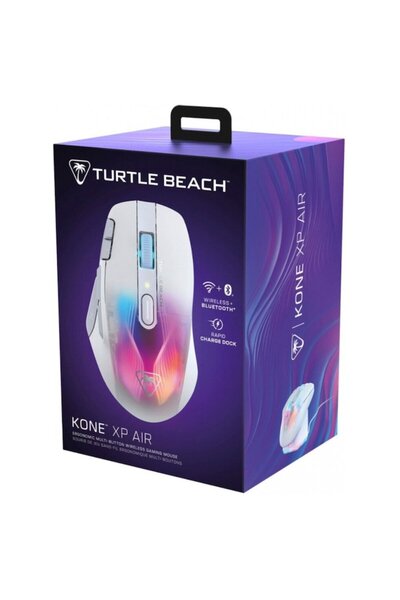 Turtle Beach Mouse wireless Kone XP Air cu dock, alb
