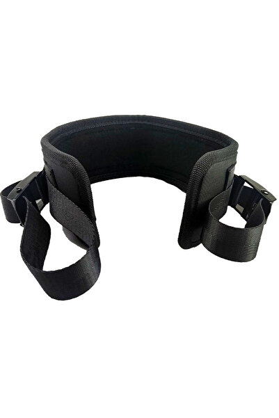 Choice حزام تمارين الدمبل الأسود لتحمل وزن الورك من أجل تمرين فعال لجسر الأرداف ووزن الخصر