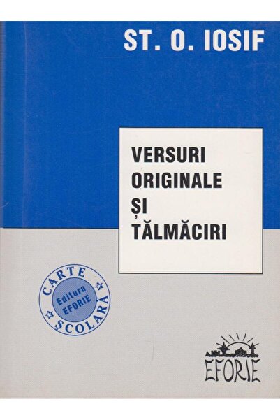 Editura Tritonic Versuri originale si talmaciri, Stefan Octavian Io