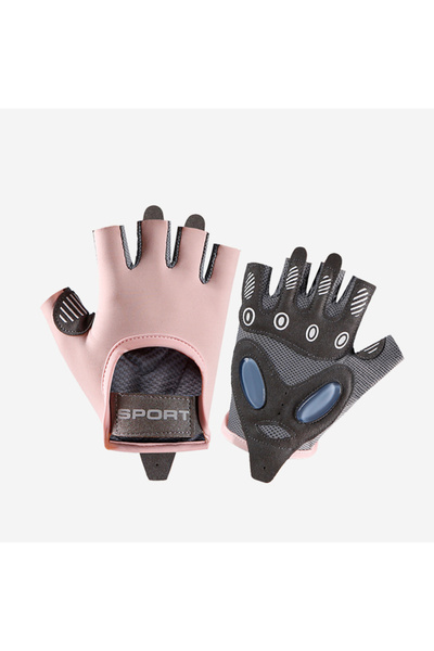 Choice قفازات لياقة بدنية وردية S، قفازات رياضية مضادة للانزلاق وممتصة للصدمات للرجال والنساء من الحرير الجليدي، مناسبة للصيف