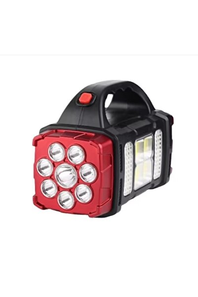 FOXMAG24 Lanternă portabilă, încărcare solară sau USB, multifuncțională, func...