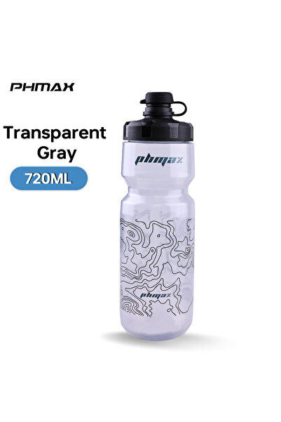 Choice Translucent Gray PHMAX 720ML Bicycle Water Bottle Lightweight Outdoor ...