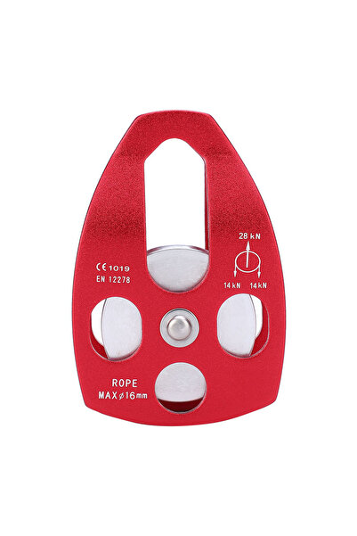 Choice بكرة محمل أحادية كبيرة 01 30KN مع لوحة جانبية منزلقة لتسلق الصخور في ا...