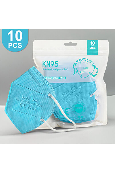 Choice kn95-blue10pcs 5Layer FFP2 Masks CE Approval KN95 Meltblown 95% Filter...