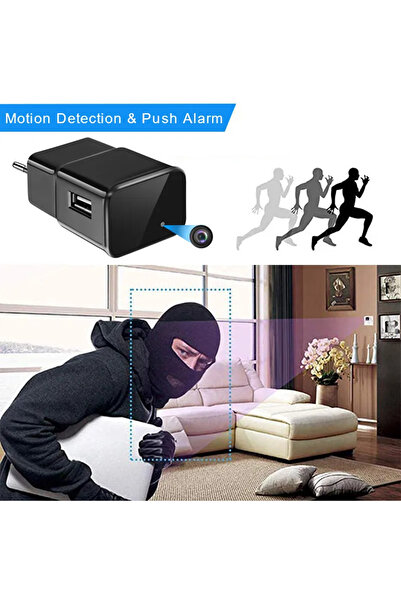 OEM Camera Spion WIFI, USBW Ascunsa in Incarcator USB Universal, FULL HD ,Audio-Video