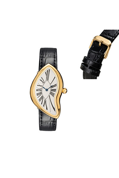 Choice ساعات Golden 2 Medieval الغريبة تذوب وتلتف y2k الغريبة للسيدات والرجال...