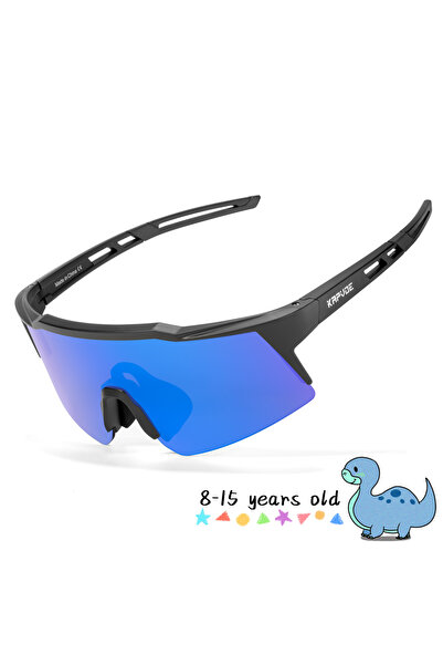 KAPVOE 3 عدسات 02 نظارات شمسية رياضية فوتوكرومية للأطفال نظارات ركوب الدراجات...